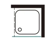 מקלחון אלורה 90.5/92.5 - 112991ALORA בהתחייבות למחיר הנמוך ביותר!!! סניטק