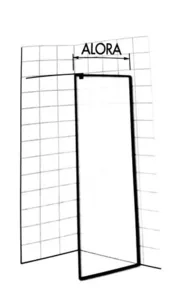 מקלחון אלורה 90.5/92.5 - 112991ALORA בהתחייבות למחיר הנמוך ביותר!!! סניטק