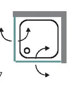 מקלחון תקן ישראל 064 דלת בכל צד נפתחת פנימה והחוצה 79-81.5 ס"מ/ 89-91.5 ס"מ סניטק