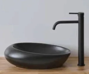 כיור מונח 49X30 ס"מ איילין שחור מט EILEEN סניטק