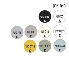 ארון שירות תלוי 140/35/30 ס"מ דגם 4007 סניטק