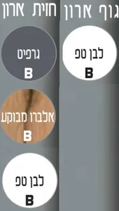 ארון שירות תלוי 140/35/22 ס"מ דגם 1001 סניטק