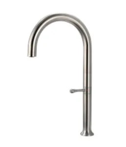 ברז מטבח גבוה ניקל מוברש KM0950N סניטק