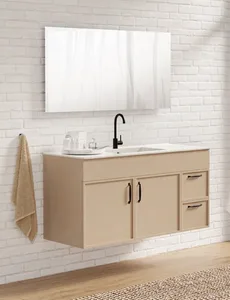 ארון תלוי 100/46 ס"מ דגם ונילה אינטגרלי VANILLA DorRaphael