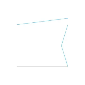 מקלחון פינתי דלת על ציר + דלת הרמוניקה זכוכית אפורה קופר 66-98 ס"מ שחור מט DorRaphael