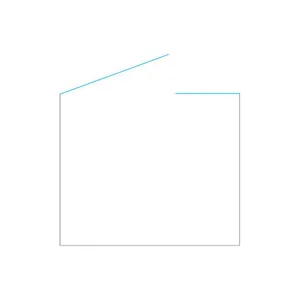 מקלחון חזית דופן קבועה + דלת על ציר זכוכית אפורה ראסל 96-130 ס"מ שחור מט DorRaphael