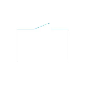 מקלחון חזית דלת הרמוניקה + דופן קבועה קאסטל 96-165 ס"מ ניקל כרום DorRaphael