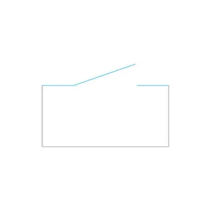 מקלחון חזית 2 דפנות קבועות + דלת זכוכית אפורה שרלטון 122-205 ס"מ שחור מט DorRaphael