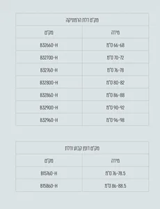 מקלחון פינתי דופן קבועה ודלת + דלת הרמוניקה טולוז 66-98 ס"מ שחור מט DorRaphael