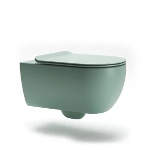 אסלה תלויה טונדו 54 ס"מ ירוק מנטה מט DorRaphael