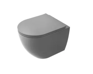 אסלה תלויה ספייק 49 ס"מ אפור מט SH-001MG DorRaphael