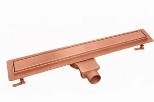 תעלת ניקוז VEGALINE ווז'אליין 80 ס"מ רוז גולד DorRaphael