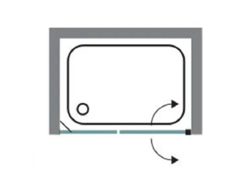 מקלחון חזית ONEAL - אוניל 70 ממידה 128 סמ עד מידה 164 סמ שחור מט - סניטק