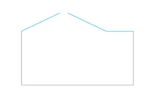 מקלחון חזית 2 דלתות על ציר דופן קבועה קאטרו זכוכית גלינה 160-202.5 סמ ניקל כרום - דור רפאל