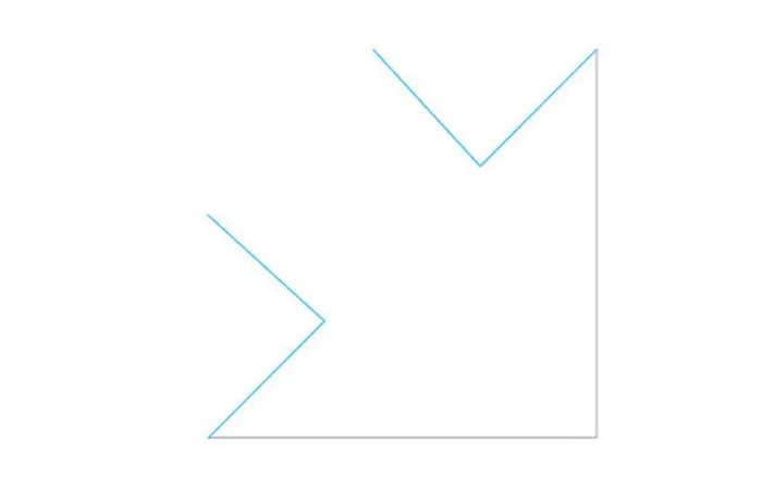 מקלחון פינתי 2 דלתות הרמוניקה מדיסון זכוכית גלינה 96-98 סמ ניקל כרום - דור רפאל