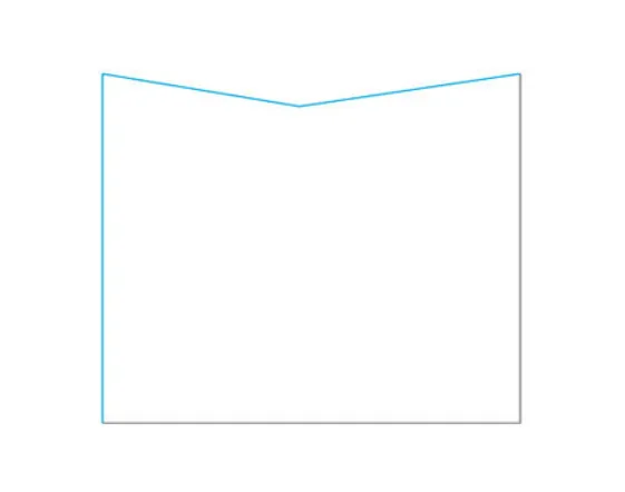 מקלחון פינתי דופן קבועה ודלת הרמוניקה ווייס זכוכית גלינה 65-98 סמ ניקל כרום - דור רפאל