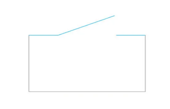 מקלחון חזית 2 דפנות קבועות  דלת שרלטון זכוכית גלינה 120-220 סמ ניקל כרום - דור רפאל