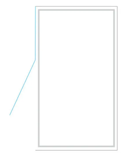 אמבטיון דלת הרמוניקה אלפים זכוכית גלינה 120 סמ ניקל כרום - דור רפאל