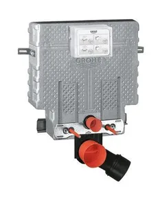 מיכל הדחה סמוי נמוך להתקנת לחצן עליון או חזית GROHE - גרואה 38415001 GROHE גרואה