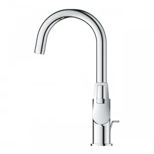 ברז פרח ברבור גבוה באולופ BAULOOP כרום GROHE - גרואה 23763001 GROHE גרואה