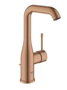 ברז פרח לכיור רחצה אסנס ESSENCE זהב אדום מוברש GROHE - גרואה 32628DL1 GROHE גרואה