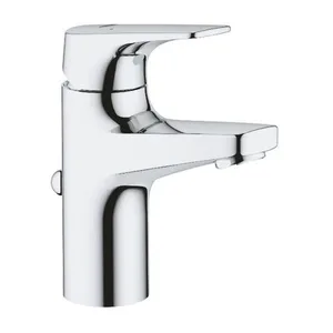 ברז פרח קצר כולל ונטיל דגם BAUFLOW כרום GR-23751000 GROHE גרואה
