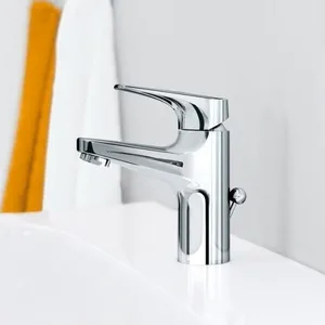 ברז פרח קצר כולל ונטיל דגם BAUFLOW כרום GR-23751000 GROHE גרואה