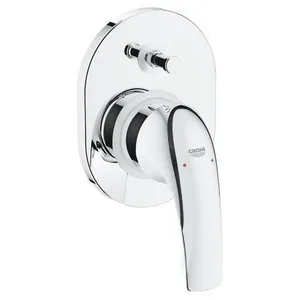 ערכה חיצונית אינטרפוץ 4 דרך באוקרב BAUCORVE כרום GROHE - גרואה 29043000 GROHE גרואה