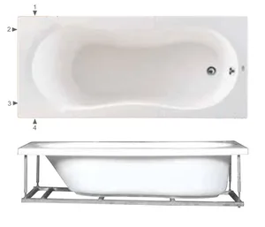 ג'קוזי יוקרתי 170/75 ס"מ דגם MTI84