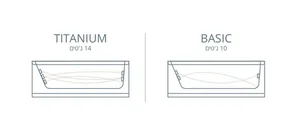 ג'קוזי יוקרתי 170/75 ס"מ דגם MTI69