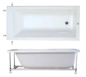 ג'קוזי יוקרתי 170/80 ס"מ דגם MTI80