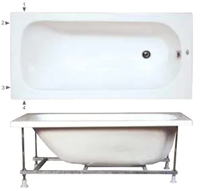 אמבטיה יוקרתית 140/70 ס"מ דגם MTI114