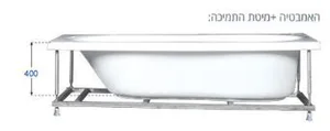 אמבטיה יוקרתית 170/80 ס"מ דגם MTI85