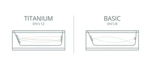 ג'קוזי יוקרתי 140/140 ס"מ דגם MTI89