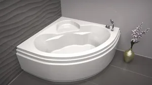 אמבטיה יוקרתית 130/130 ס"מ דגם MTI57