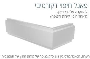 אמבטיה יוקרתית 120/70 ס"מ דגם MTI24