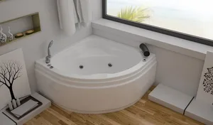 אמבטיה יוקרתית 120/120 ס"מ דגם MTI32