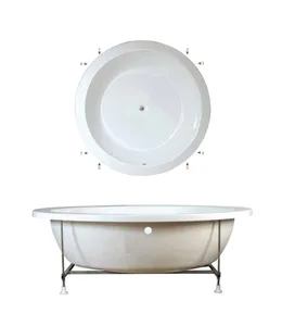 אמבטיה יוקרתית 180 ס"מ דגם MTI99