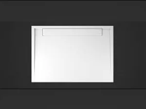 אגנית אקרילית עם תעלת ניקוז 140*90 ס"מ MTI242