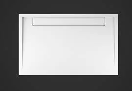 אגנית אקרילית עם תעלת ניקוז 130*80 ס"מ MTI231