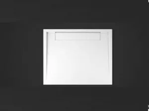 אגנית אקרילית עם תעלת ניקוז 100*80 ס"מ MTI281