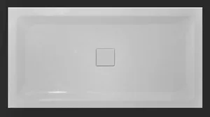 אגנית אקרילית מלבנית SLIM - סליים 75*110 ס"מ MTI220