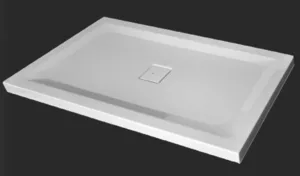 אגנית אקרילית מלבנית SLIM - סליים 75*110 ס"מ MTI220