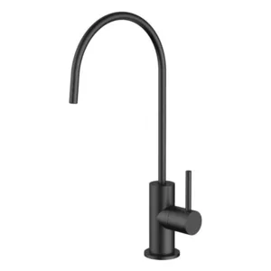 ברז מערכת מים COLD קר בלבד ומטוהר שחור מט ND-50002-MB ISE