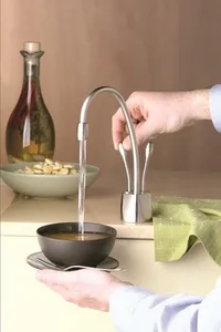 ברז מערכת מים חם קר ומטוהר כרום 44318 ISE