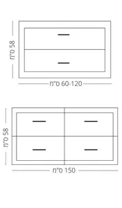ארון אמבטיה תלוי בלאק