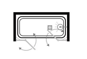 אמבטיון 2 קבועים 2 דלתות צ'ויס CHOICE