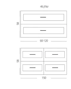 ארון אמבטיה תלוי ואו - VEO