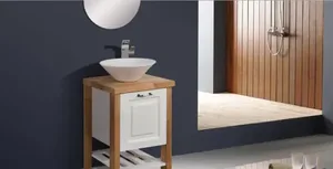 ארון אמבטיה 50/40 מונח שנהב