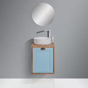 ארון אמבטיה 50/40 תלוי סנטוריני מסגרת